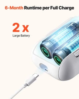 image-VEVOR Automatic Curtain Opener, APP and Remote Control, Hub Included, Electric Smart Curtain Opener Compatible with Alexa and Google Home, Timed Opening and Closing, Silent Mode, for Roman Rods