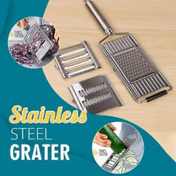 image-Multifunctional Vegetable Slicer Food Chopper Stainless Steel Kitchen Tools For Chop Up Various Fruits And Vegetables