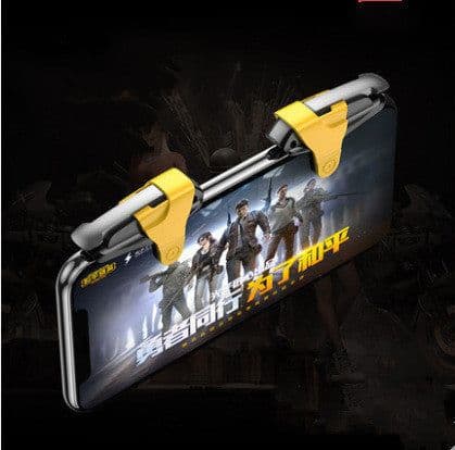 image-Yoteen Metal Trigger For Shooting Game L1 R1 Aim Fire Button Mobile Phone Joystick Controller