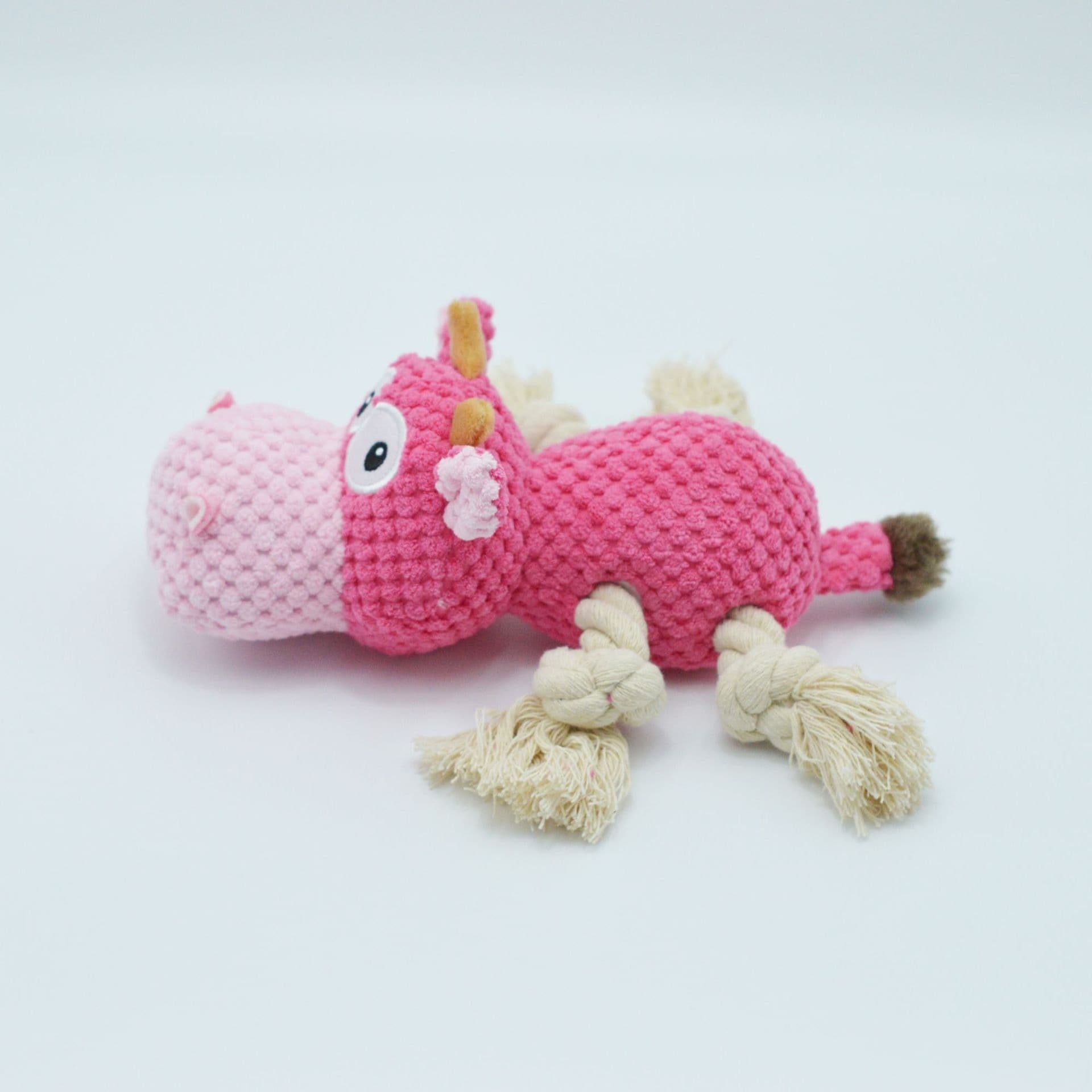 image-Cow Cloth Velvet Dog Toy Creaking Sound Pet Products