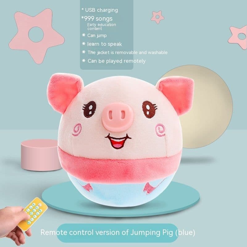 image-Moving sound baby year old child baby pig