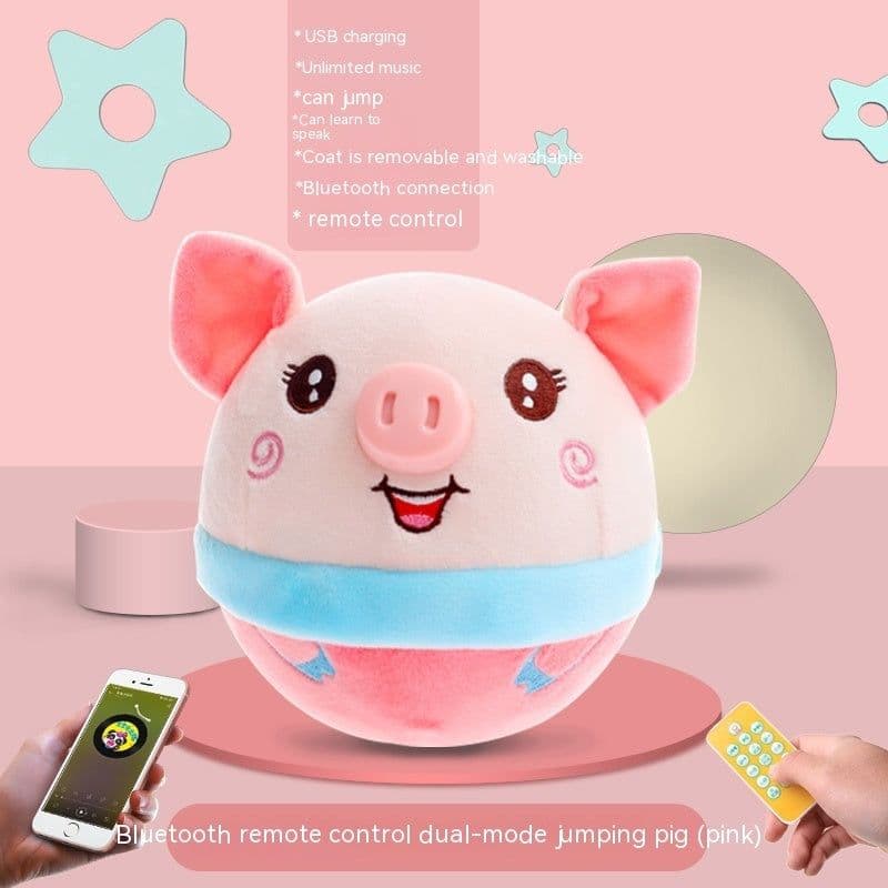 image-Moving sound baby year old child baby pig