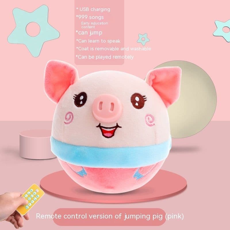 image-Moving sound baby year old child baby pig