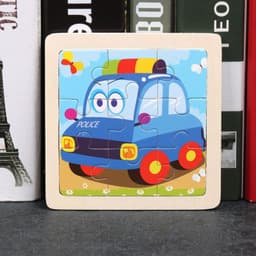 image-Children's Toy Educational Zodiac Wooden Puzzle