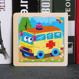 image-Children's Toy Educational Zodiac Wooden Puzzle