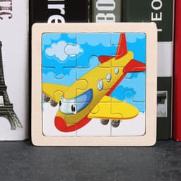 image-Children's Toy Educational Zodiac Wooden Puzzle