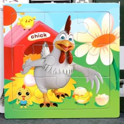 image-Children's Toy Educational Zodiac Wooden Puzzle