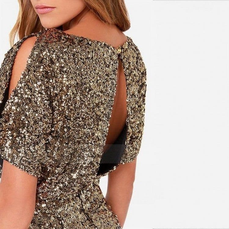 image-Slim slimming strapless hip dress