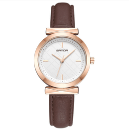 image-Korean Style Retro Waterproof Quartz Watch For Women