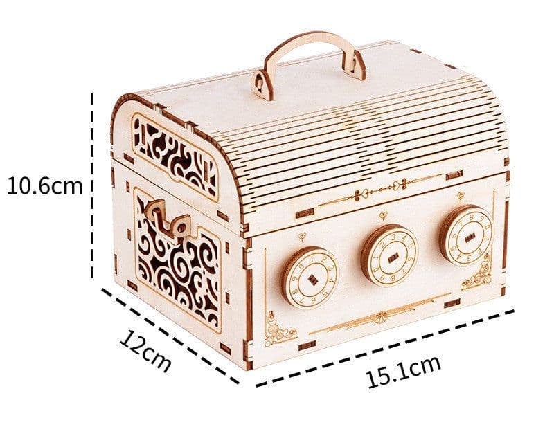 image-Quality Jigsaw Puzzle Creative Puzzle Code Box