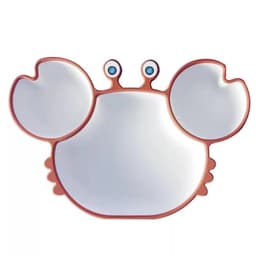 image-Toddler Silicone Dinner Plate Cartoon Baby Anti-Fall And Anti-Scalding Household Baby Food Supplement Eating Cute Divided Healthy Tableware