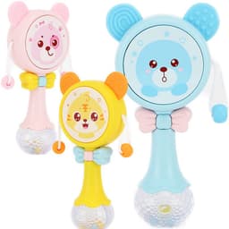 image-Infant rattles singing early education children music stick toys