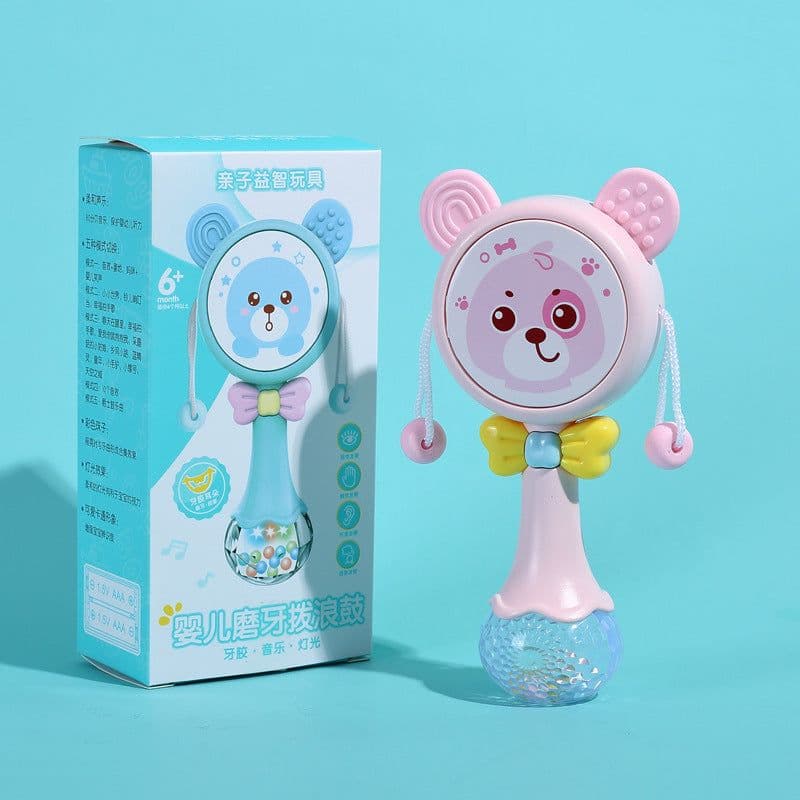 image-Infant rattles singing early education children music stick toys