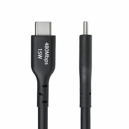 image-USB Cable Startech USB2AC4MBKE Black