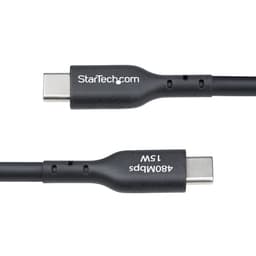image-USB Cable Startech USB2AC4MBKE Black