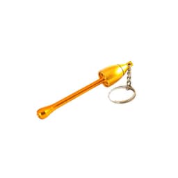 image-Metal Pipe Keychain Pendant Outdoor Pipe Mini Metal Pipe