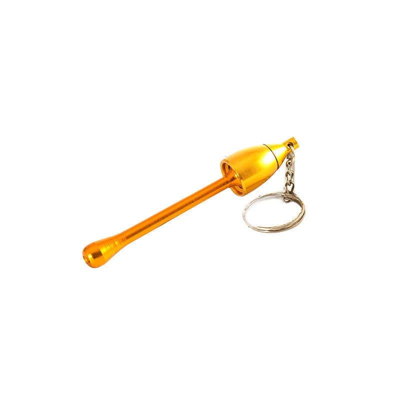 image-Metal Pipe Keychain Pendant Outdoor Pipe Mini Metal Pipe