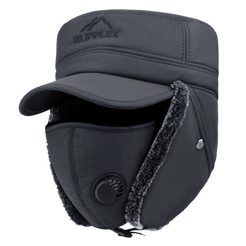 image-Winter Men's Lei Feng Hat Ear Protection Warm Cap