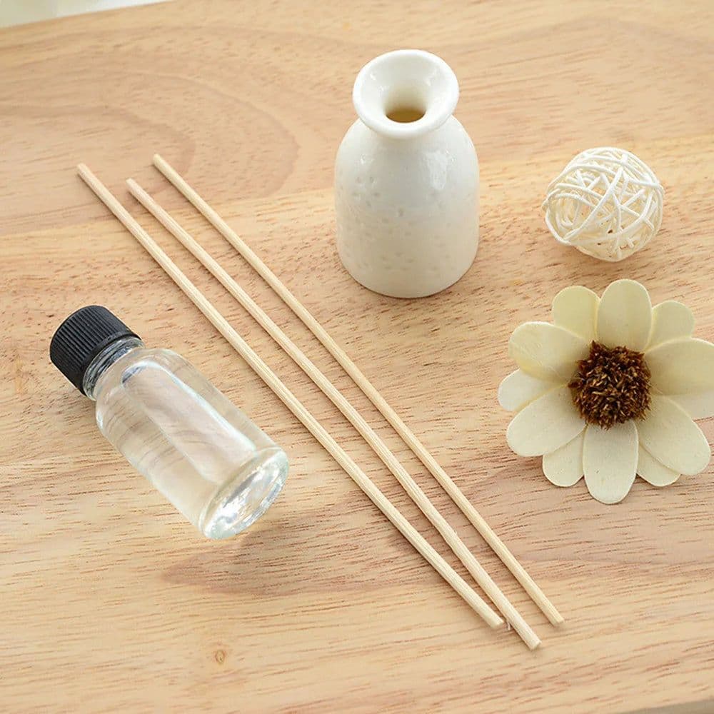 image-Aromatherapy No Fire Vine Branch Wicker Reed Diffuser Sets Glass Bottle Fresh Air Bedroom Bathroom Office Decor With Fragrance