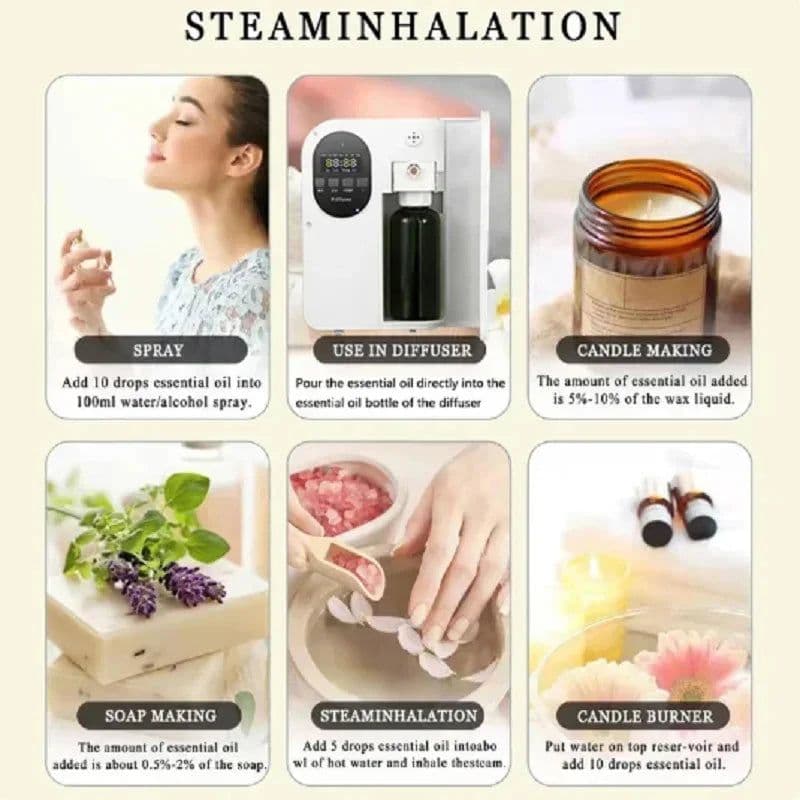 image-500ml Perfume Supplement Lavender Hilton Essential Oil Supplement Lasting Fragrance Living Room Bedroom Hotel Toilet Perfume