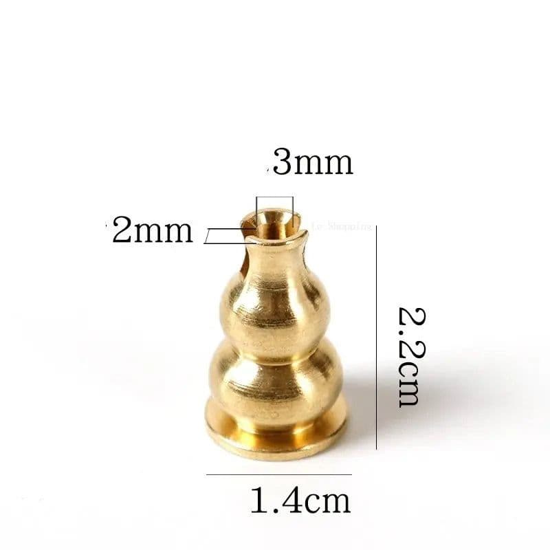 image-Pure Copper Porous Incense Holder DIY Home Incense Burner Japanese Incense Tray Creative Zen Pure Copper Incense Holder