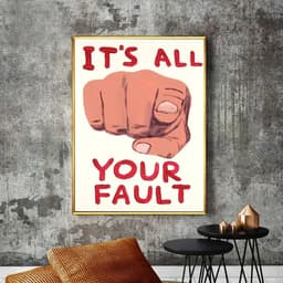 image-David Shrigley Funny Poster Poster Prints Bedroom Office Living Room Art Wall Painting Home Decoration Sticker