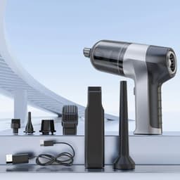 image-Mini Car Vacuum Cleaner Wireless Handheld Portable Cleaner for Home Appliance Poweful Cleaning Machine Car Cleaner for Keyboard