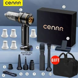 image-CENRR Car Vacuum Cleaner 998000PA Handheld Wireless Powerful Portable Vacuum Cleaner Home Appliance Cleaning Machine Car Cleaner
