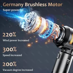 image-CENRR Car Vacuum Cleaner 998000PA Handheld Wireless Powerful Portable Vacuum Cleaner Home Appliance Cleaning Machine Car Cleaner