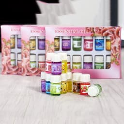 image-Water Soluble Essential Oil Relieve Stress Aromatherapy Essential Oil For Diffuser Incense Burner Rose Lily Fragrance Oil