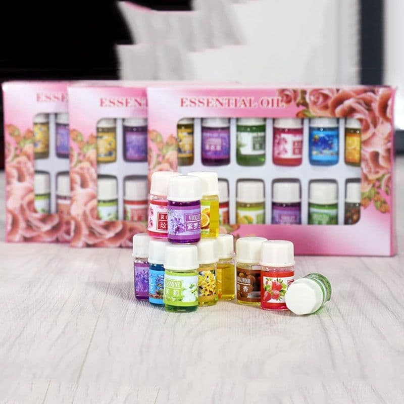 image-Water Soluble Essential Oil Relieve Stress Aromatherapy Essential Oil For Diffuser Incense Burner Rose Lily Fragrance Oil
