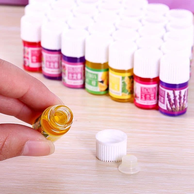 image-Water Soluble Essential Oil Relieve Stress Aromatherapy Essential Oil For Diffuser Incense Burner Rose Lily Fragrance Oil