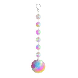 image-Crystal Suncatcher Prism Rainbow Catcher Pendant Window Hanging Wind Chime Car Charm Garden Home Wedding Decoration