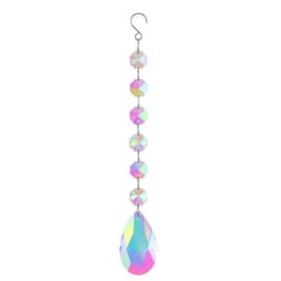 image-Crystal Suncatcher Prism Rainbow Catcher Pendant Window Hanging Wind Chime Car Charm Garden Home Wedding Decoration