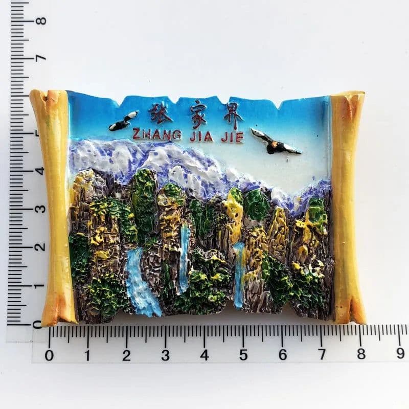 image-China Travelling Fridge Stickers Home Decor Beijing Tourist Souvenirs Resin Fridge Magnets The Great Wall Magnetic Stickers