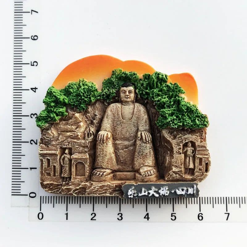image-China Travelling Fridge Stickers Home Decor Beijing Tourist Souvenirs Resin Fridge Magnets The Great Wall Magnetic Stickers