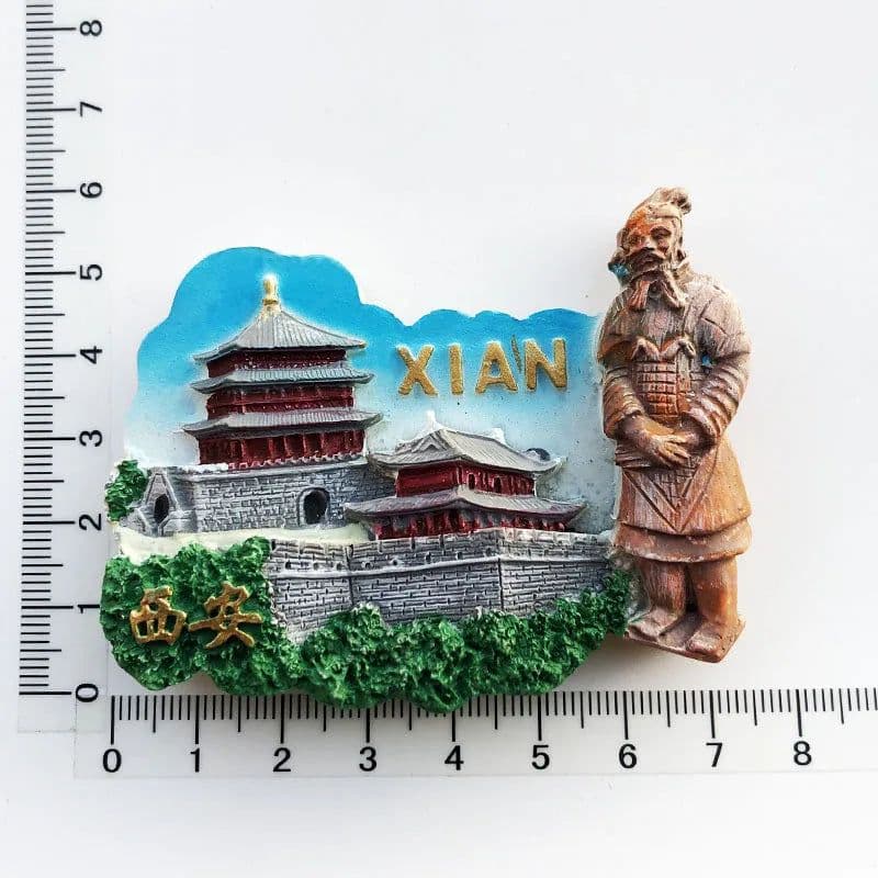image-China Travelling Fridge Stickers Home Decor Beijing Tourist Souvenirs Resin Fridge Magnets The Great Wall Magnetic Stickers