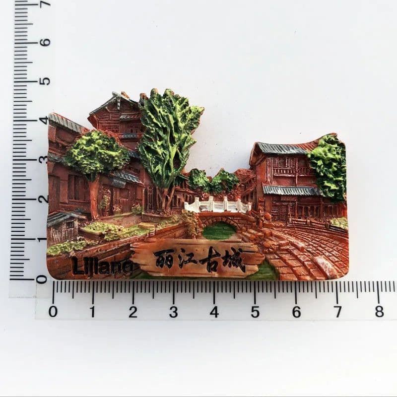 image-China Travelling Fridge Stickers Home Decor Beijing Tourist Souvenirs Resin Fridge Magnets The Great Wall Magnetic Stickers