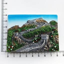 image-China Travelling Fridge Stickers Home Decor Beijing Tourist Souvenirs Resin Fridge Magnets The Great Wall Magnetic Stickers