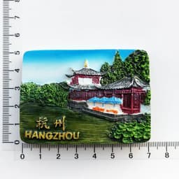 image-China Travelling Fridge Stickers Home Decor Beijing Tourist Souvenirs Resin Fridge Magnets The Great Wall Magnetic Stickers