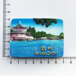 image-China Travelling Fridge Stickers Home Decor Beijing Tourist Souvenirs Resin Fridge Magnets The Great Wall Magnetic Stickers