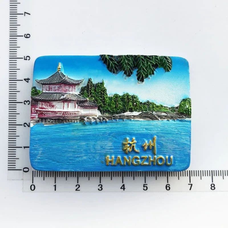 image-China Travelling Fridge Stickers Home Decor Beijing Tourist Souvenirs Resin Fridge Magnets The Great Wall Magnetic Stickers