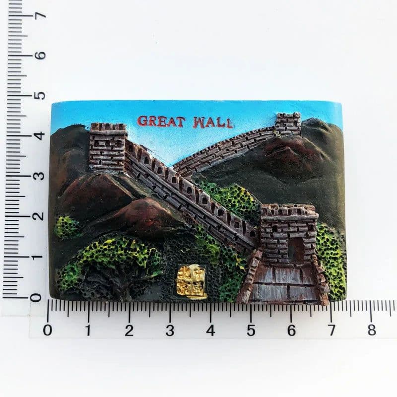 image-China Travelling Fridge Stickers Home Decor Beijing Tourist Souvenirs Resin Fridge Magnets The Great Wall Magnetic Stickers