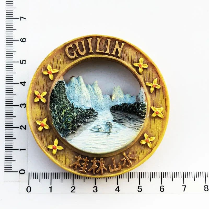 image-China Travelling Fridge Stickers Home Decor Beijing Tourist Souvenirs Resin Fridge Magnets The Great Wall Magnetic Stickers