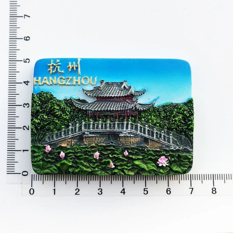 image-China Travelling Fridge Stickers Home Decor Beijing Tourist Souvenirs Resin Fridge Magnets The Great Wall Magnetic Stickers