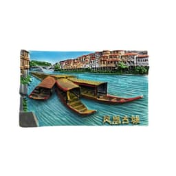 image-China Travelling Fridge Stickers Home Decor Beijing Tourist Souvenirs Resin Fridge Magnets The Great Wall Magnetic Stickers