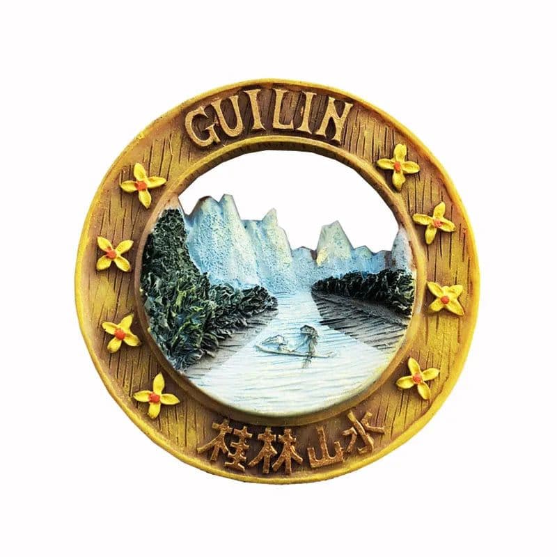 image-China Travelling Fridge Stickers Home Decor Beijing Tourist Souvenirs Resin Fridge Magnets The Great Wall Magnetic Stickers