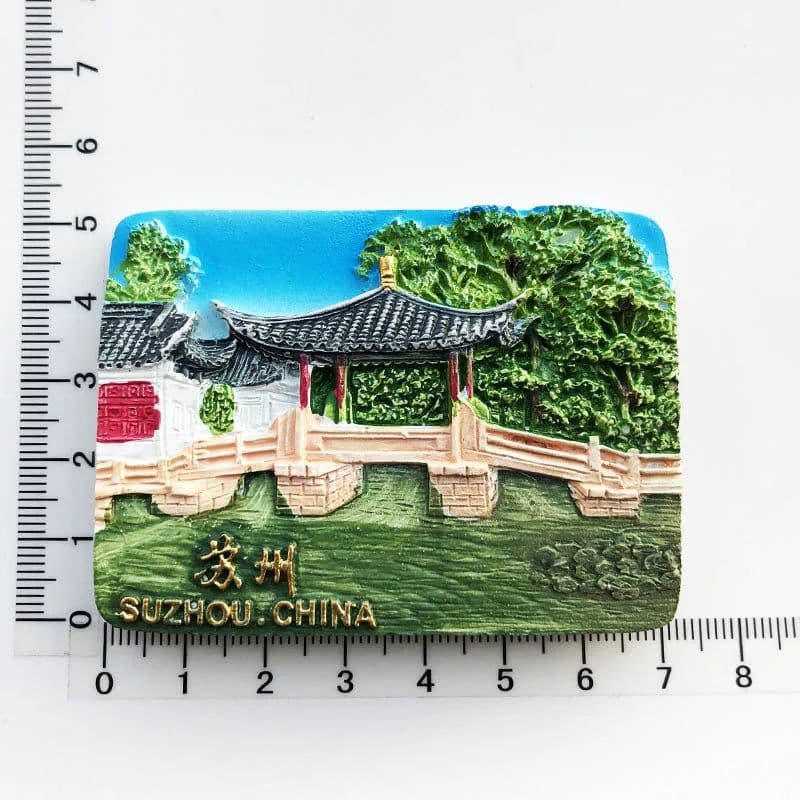 image-China Travelling Fridge Stickers Home Decor Beijing Tourist Souvenirs Resin Fridge Magnets The Great Wall Magnetic Stickers