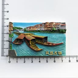 image-China Travelling Fridge Stickers Home Decor Beijing Tourist Souvenirs Resin Fridge Magnets The Great Wall Magnetic Stickers
