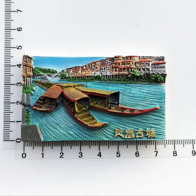 image-China Travelling Fridge Stickers Home Decor Beijing Tourist Souvenirs Resin Fridge Magnets The Great Wall Magnetic Stickers